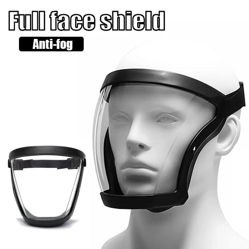Sheet Face Mask Pack - Transparente, wiederverwendbare, beschlagfreie, winddichte Maske für
