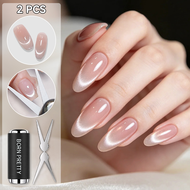 Contour Palette Stick - 1/2 Stück Doppelkopf-Nagelkunst-Magnetstab, stoßfest, stark magnetisch,