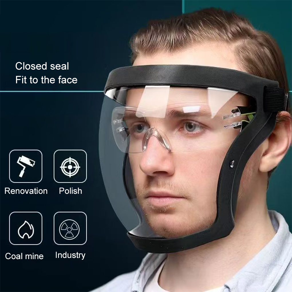 Sheet Face Mask Pack - Schutzmaske, Vollgesichtsabdeckung, leicht und verstellbar, langlebig,