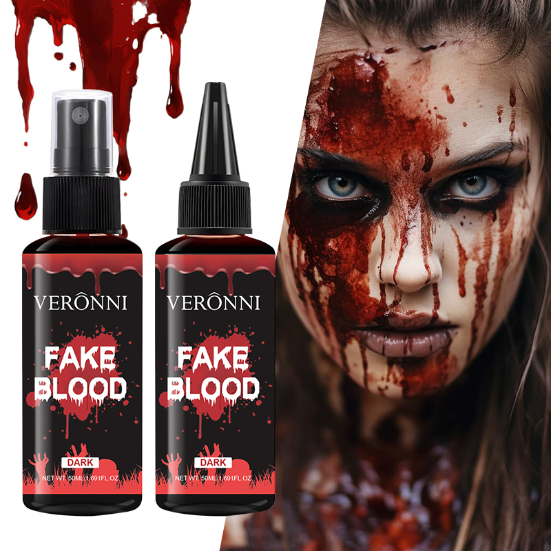 Beauty Makeup Pictures - 50ml Realistisches Kunstblut, Halloween SFX Make-up