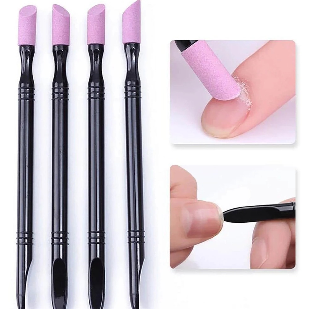 Contour Palette Stick - 1/5 Stück Nagelfeile Schleifstein Nagelhautschieber Nagelschleifstäbchen
