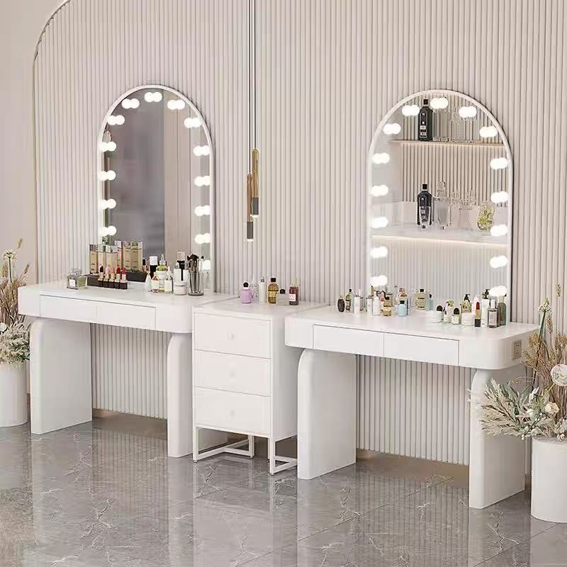 Beauty Makeup Training - Creme Wind Studio Professionelle Beleuchtung Kommode