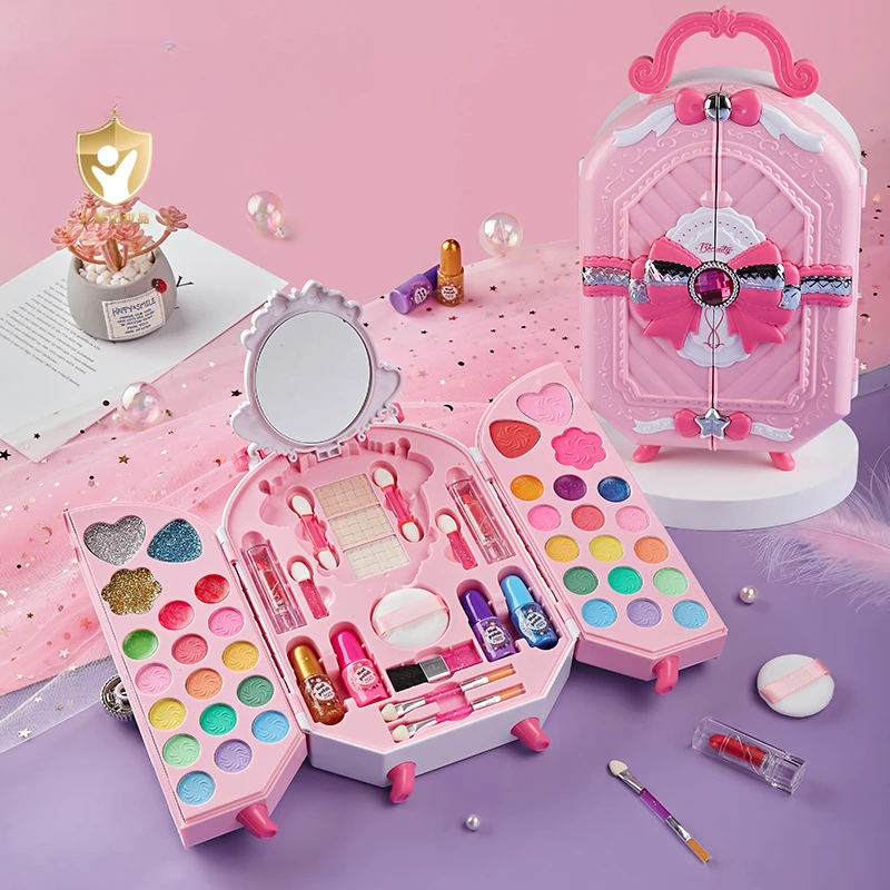 Beauty Makeup For Girl - Sicheres kosmetisches Spielzeug für Mädchen, Prinzessin,