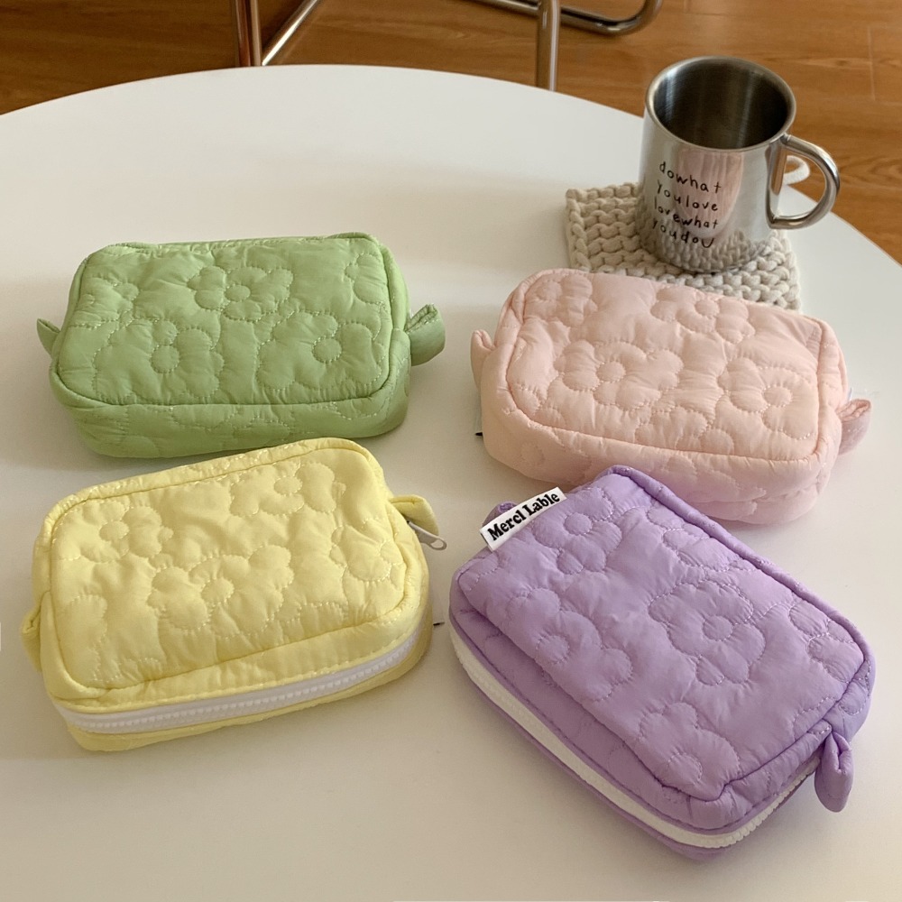 Beauty Makeup For Girl - Mode Baumwolle Make-Up Lagerung Tasche Koreanische