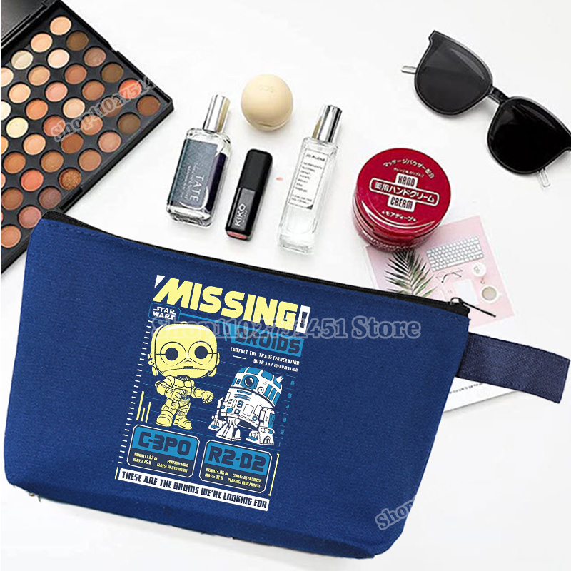 Beauty Y Makeup - Star Wars Cartoon-Druck Kosmetiktasche für Damen