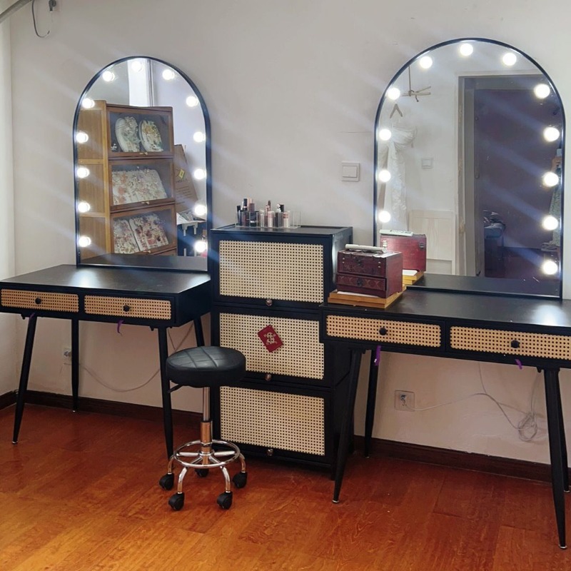 Rattan-Schminktisch im chinesi – Beauty Makeup Bridal Bewertung und Preis