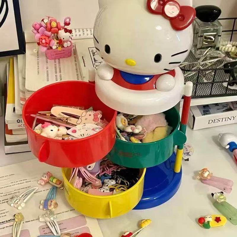 Cartoon-Figur Hello Kitty Aufb – Beauty Makeup Desk Bewertung und Preis