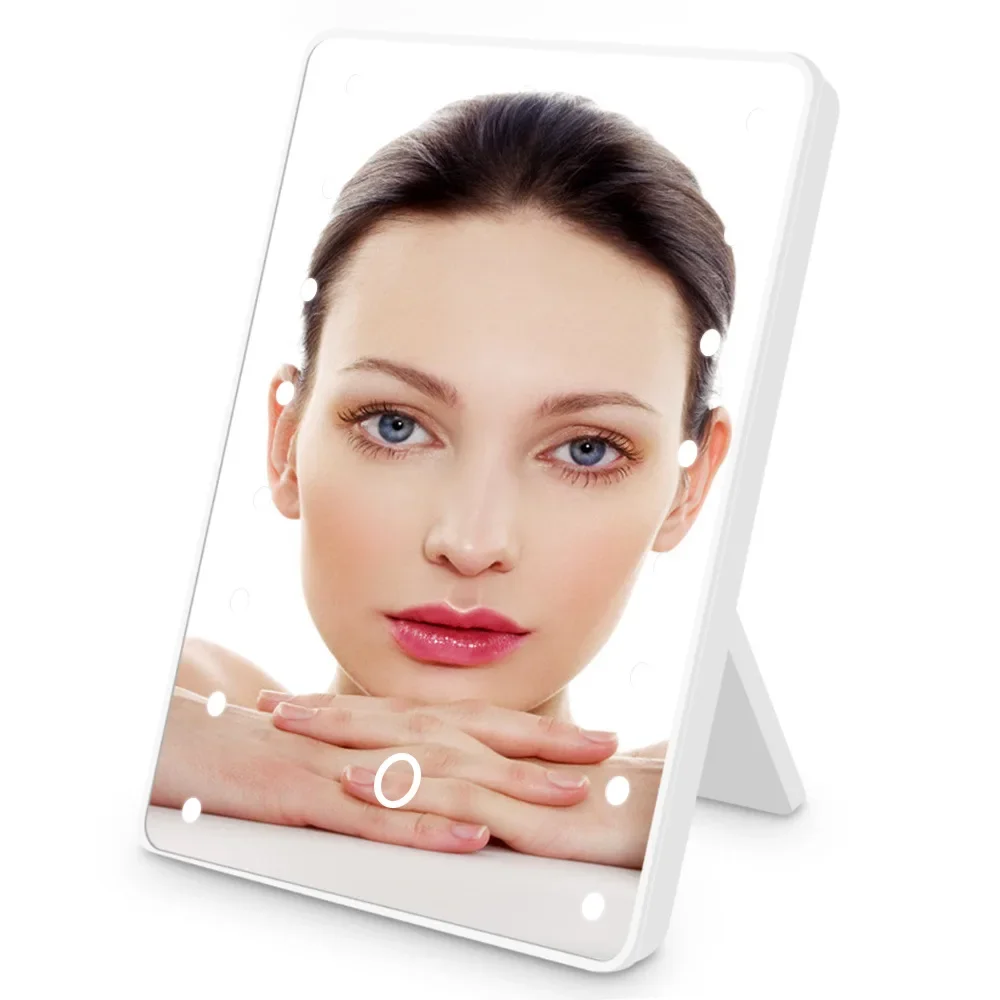 16 LEDs Make-up-Spiegel mit LE – Beauty Makeup Desk Bewertung und Preis