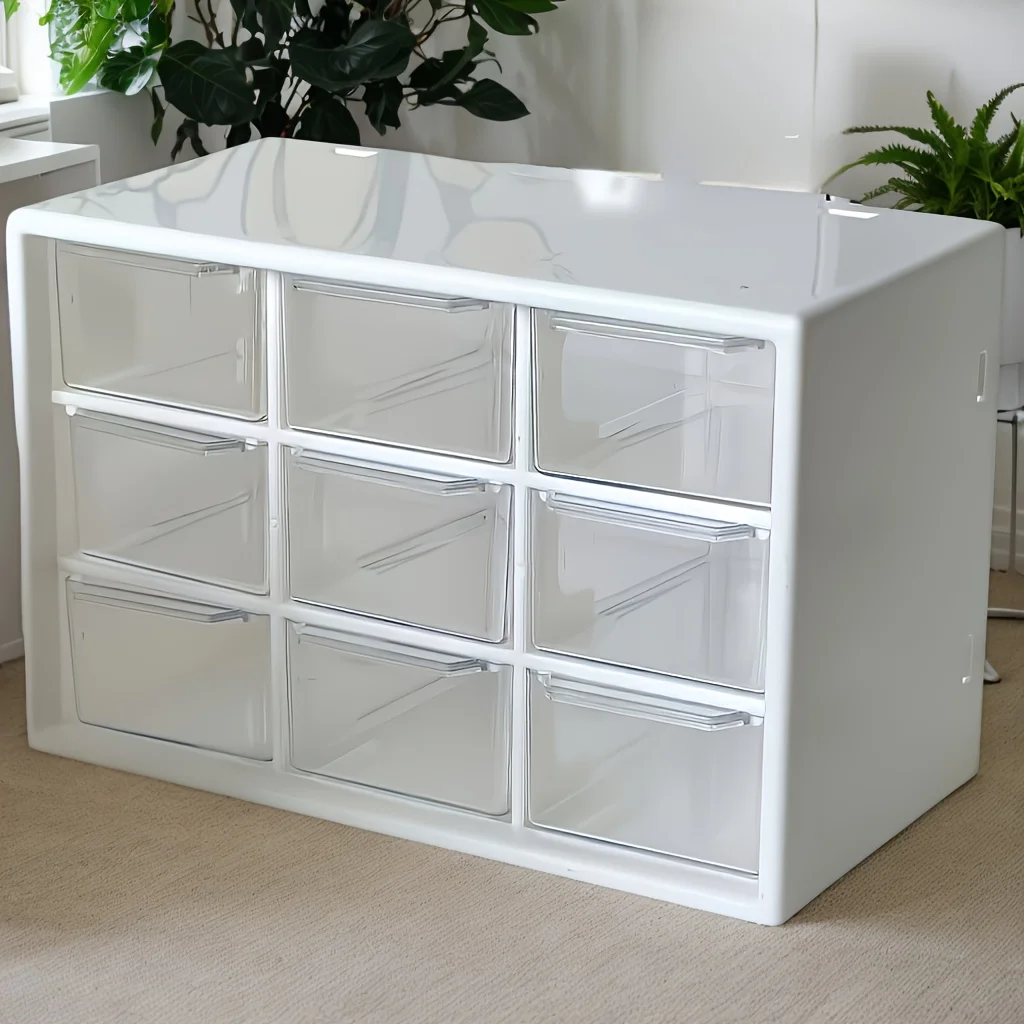 Aufbewahrungsbox aus Perlenmat – Beauty Makeup Desk Bewertung und Preis