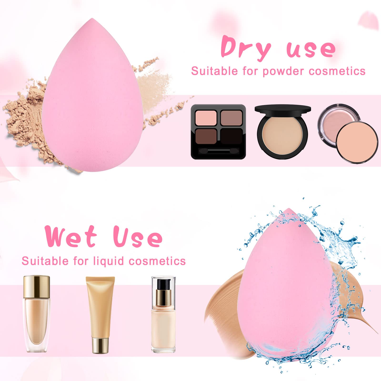 15-teiliges Make-up-Schwamm-Se – Beauty Makeup Desk Bewertung und Preis