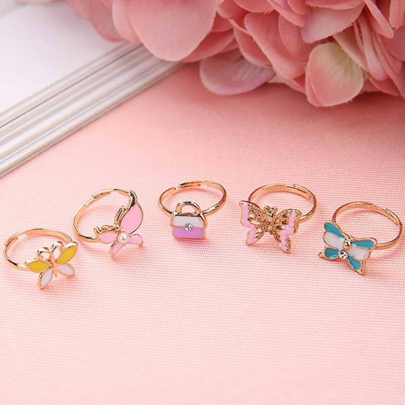 10/20 stücke Kinder Nette Ring – Beauty Makeup For Girl Bewertung und Preis
