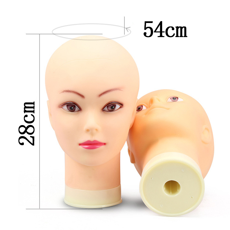 Weicher Glatzkopf-Übungskopf f – Beauty Makeup Training Bewertung und Preis